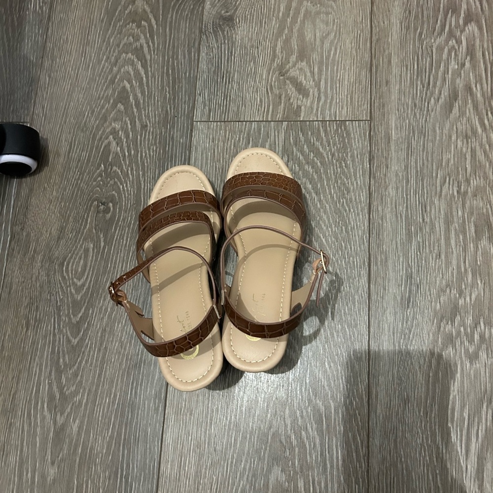 Brown Strappy Sandals